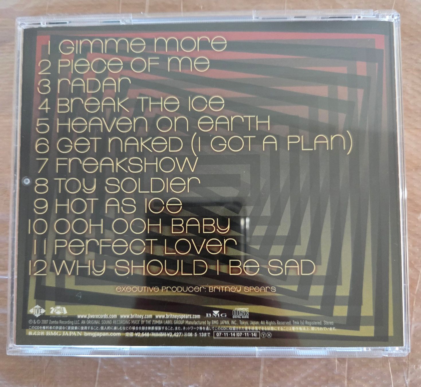 CDs: Britney Spears - Blackout - CD - Japan Bonus Tracks – Neu (gemäss Beschreibung) aus Olten von clayrout 1