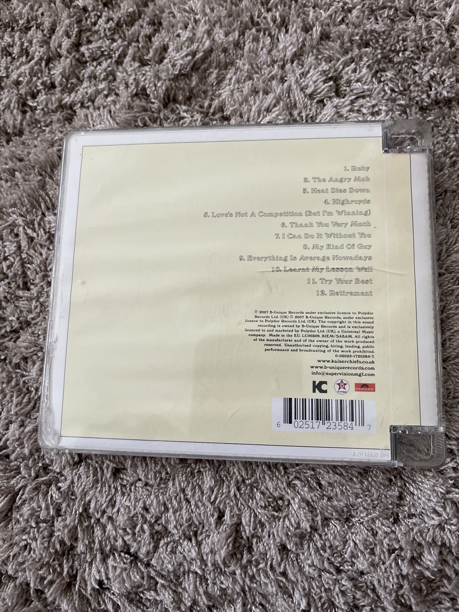 CD: Kaiser Chiefs - Yours Truly, Angry Mob CD – Usato da Unterkulm venduto da AnoliOccasion 2