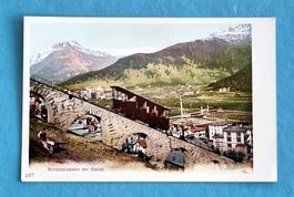 Davos - Schatzalpbahn - alte Ansichtskarte