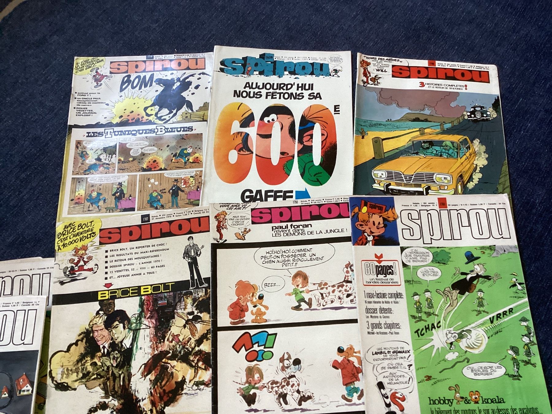 BD: 25 Spirou vintage – D'occasion à Bursinel par don_ccb9 2