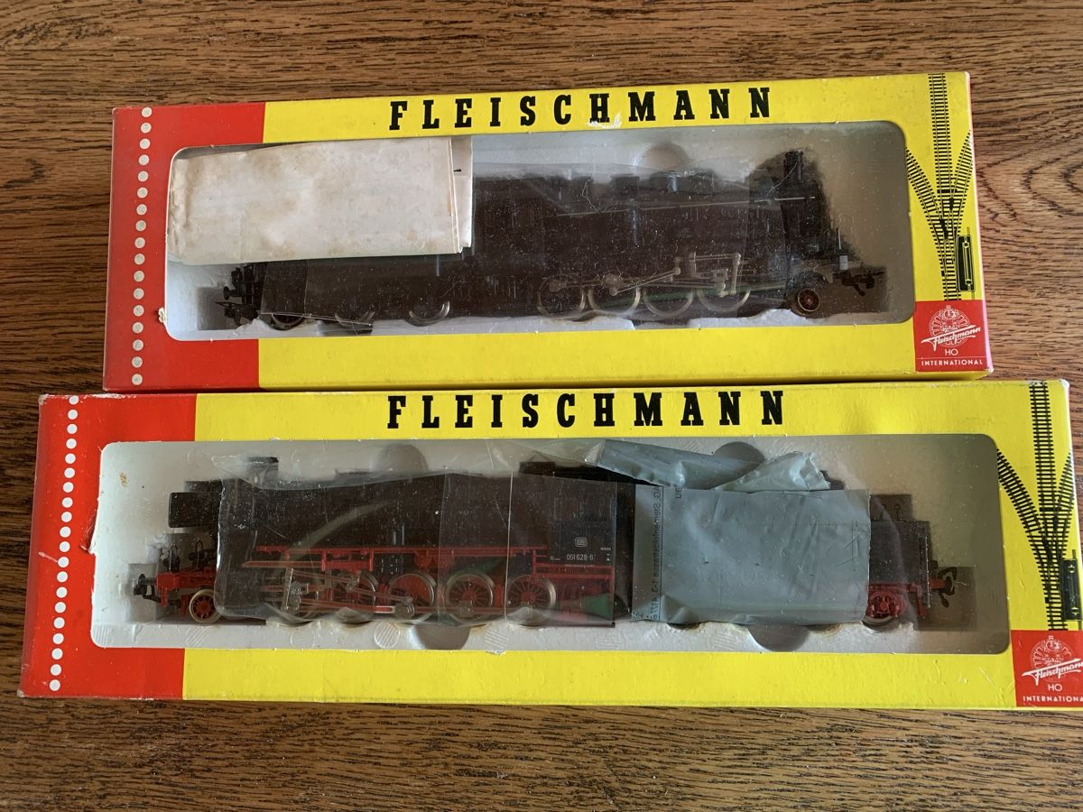 Trix Modellini di ferrovie: 3-Leiter Gleichstrom-Trix,3 Dampfloks, lnte23 – Usato da Winden venduto da EmilNeu 2