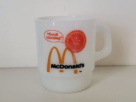 Tasse opaline McDonald's 70s "Good Morning"