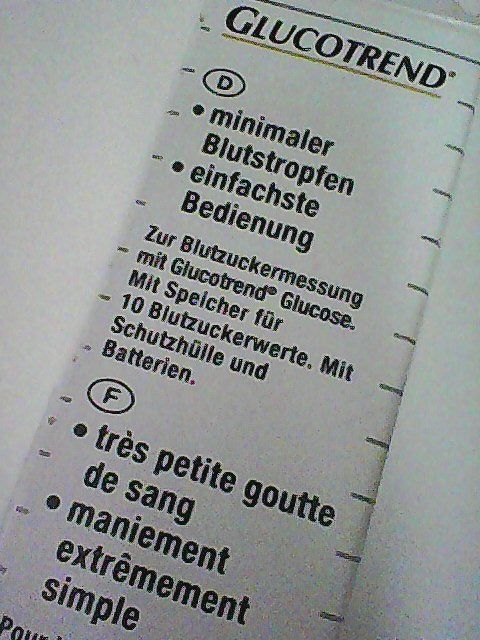 Attrezzature mediche: Blutzuckermessgerät Glucotrend – Difettoso da Hinterkappelen venduto da atomschnee 4
