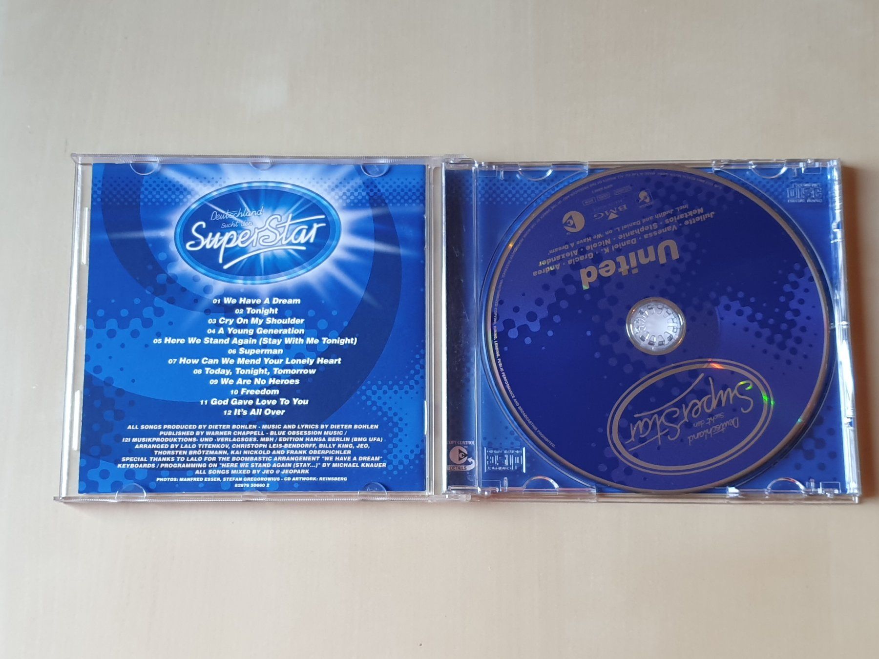 CD: Deutschland sucht den Superstar United – Usato da Stansstad venduto da collectorsshop 2