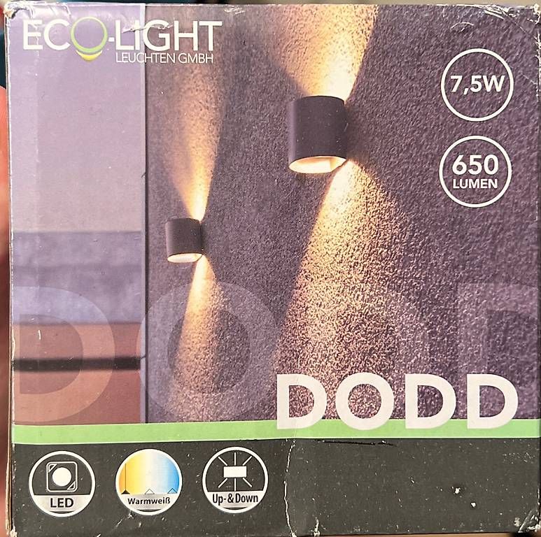 Lampade: Aussenlicht Dodd NEU – Usato da Zollikon venduto da js9js9