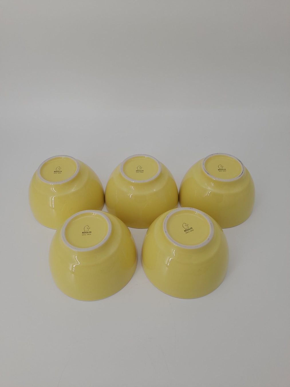 Rössler Coupes: 5 bols Rössler - Jaune vintage – D'occasion à Delémont par Loccaze2015 6