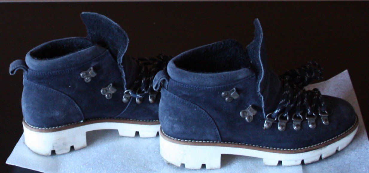 Herrenschuhe: Wanderschuhe Winterschuhe NAVYBOOT dunkelblau Gr. 37 – Gebraucht aus Flüelen von DiversicumAccessoire 4