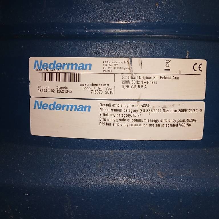 Lüftung: Nederman FilterCart – Gebraucht aus Lüterkofen von dinu1983 1