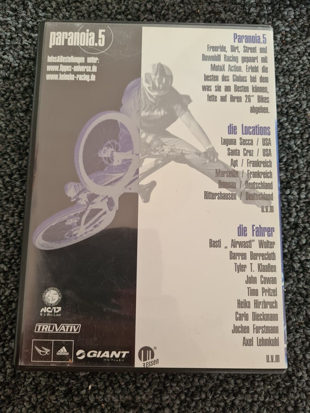 Alle DVDs: PARANOIA.5(12347) – Gebraucht aus Ruswil von M71 1