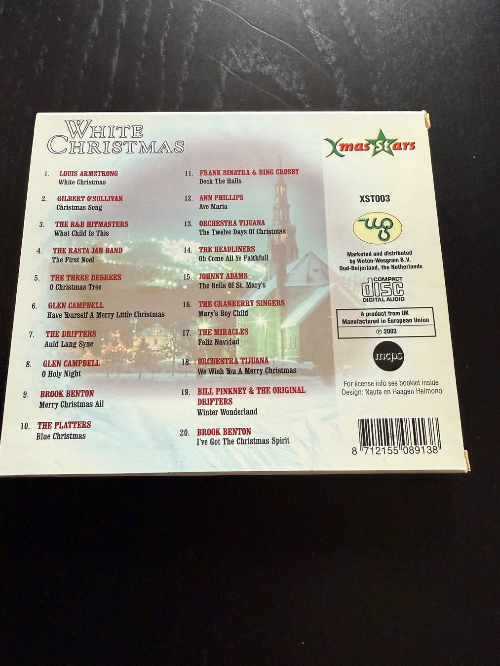 CD: Weihnachts-CD White Christmas - 20 Songs – Usato da Erstfeld venduto da Mario_boe0 1