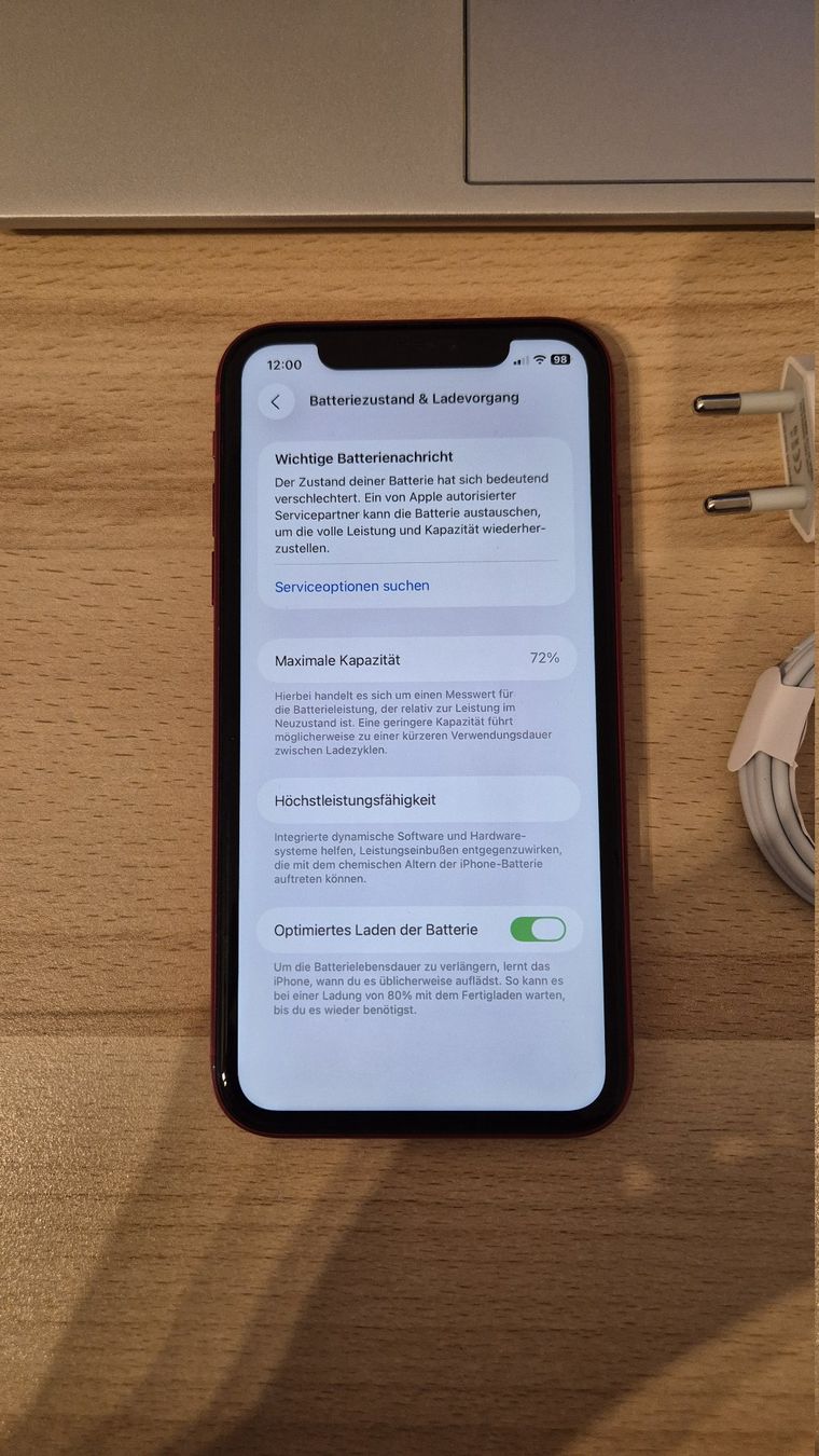 Apple Telefoni cellulari / Smartphones: iPhone 11 64GB Red 2912 – Usato da Münchenbuchsee venduto da MV_Solutions 1