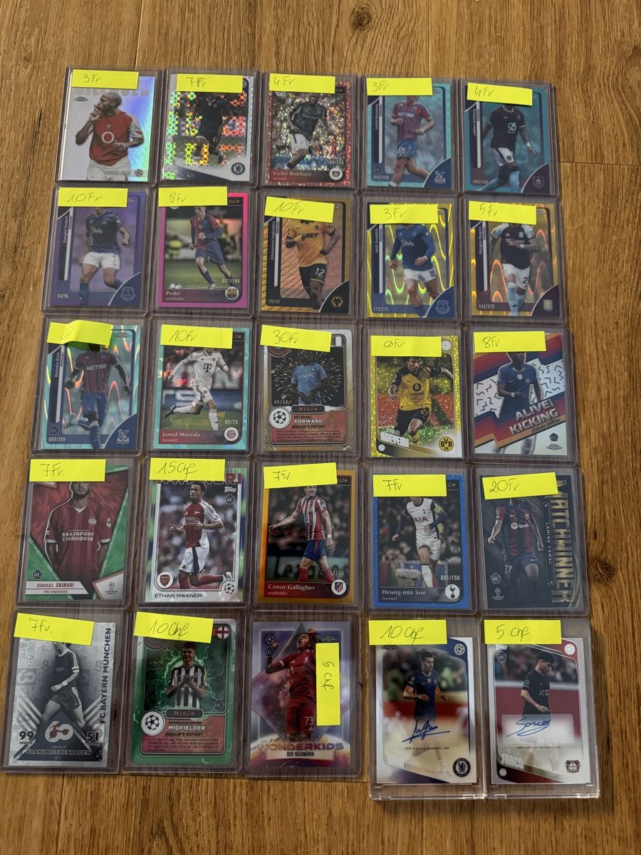 Topps Sammelbilder & Trading cards: Topps Special Cards  – Gebraucht aus Weinfelden von bat_r98z