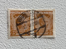 Polen Briefmarke