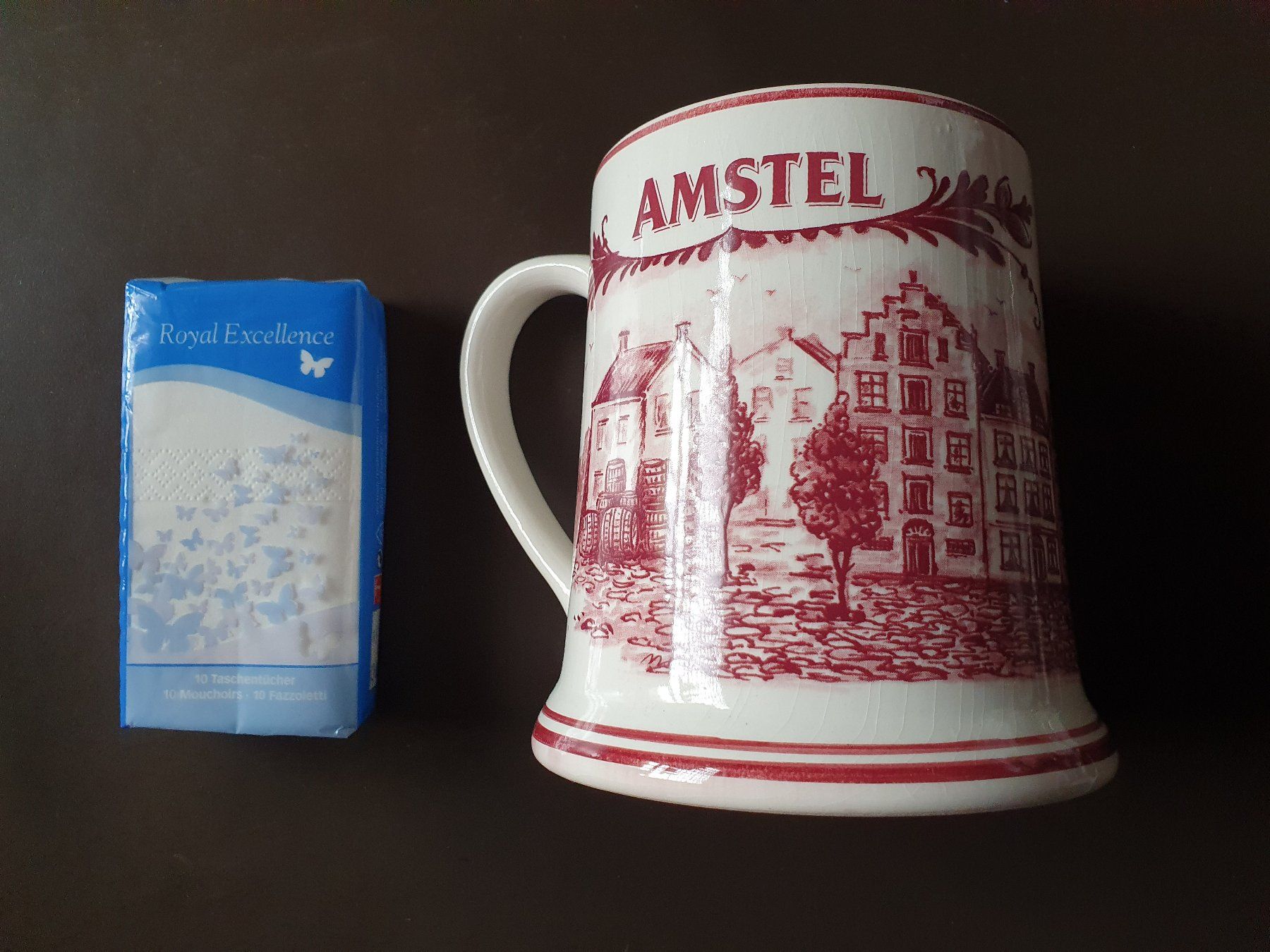 Bicchieri: Bierkrug aus Holland - Amstel – Nuovo (secondo la descrizione) da Stilli venduto da Mos1 5