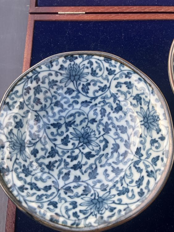 2xjapanische-reissch-lchen-blau-weiss-porzellan-chrysanthem-gebraucht
