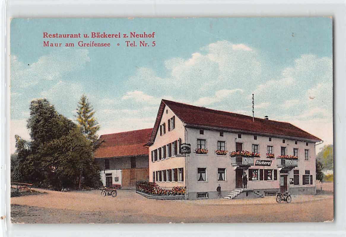 Cartoline postali: TOP Ansichtskarte: 2x GRUSS aus MAUR ZH 1924 – Usato da Winterthur venduto da SchatzchischtliWinti