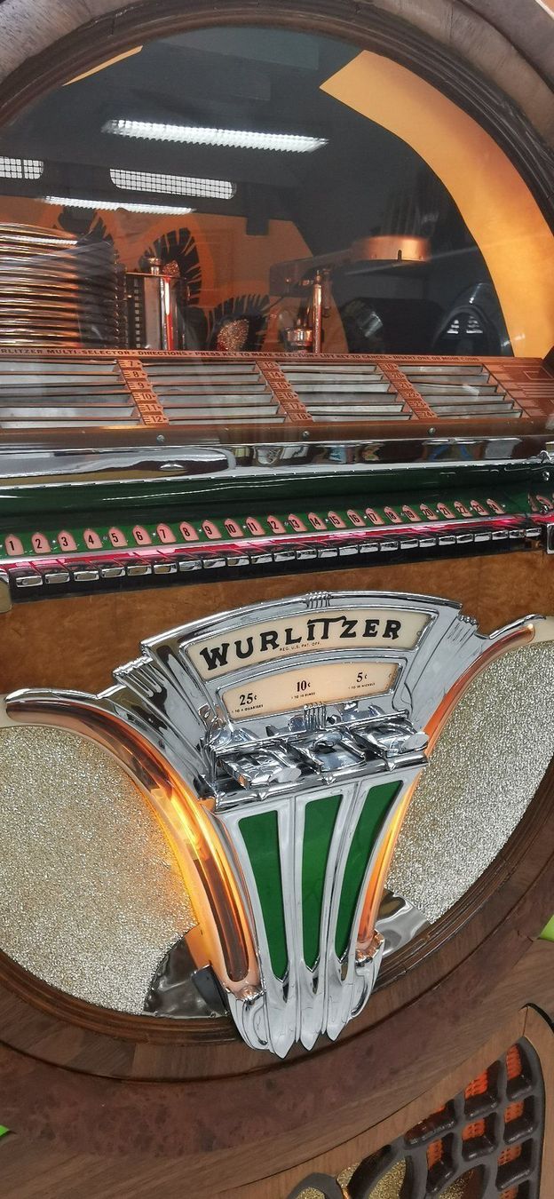 Wurlitzer Jukebox: Musikbox Jukebox Wurlitzer 750 – Usato da Geroldswil venduto da jukeman 4