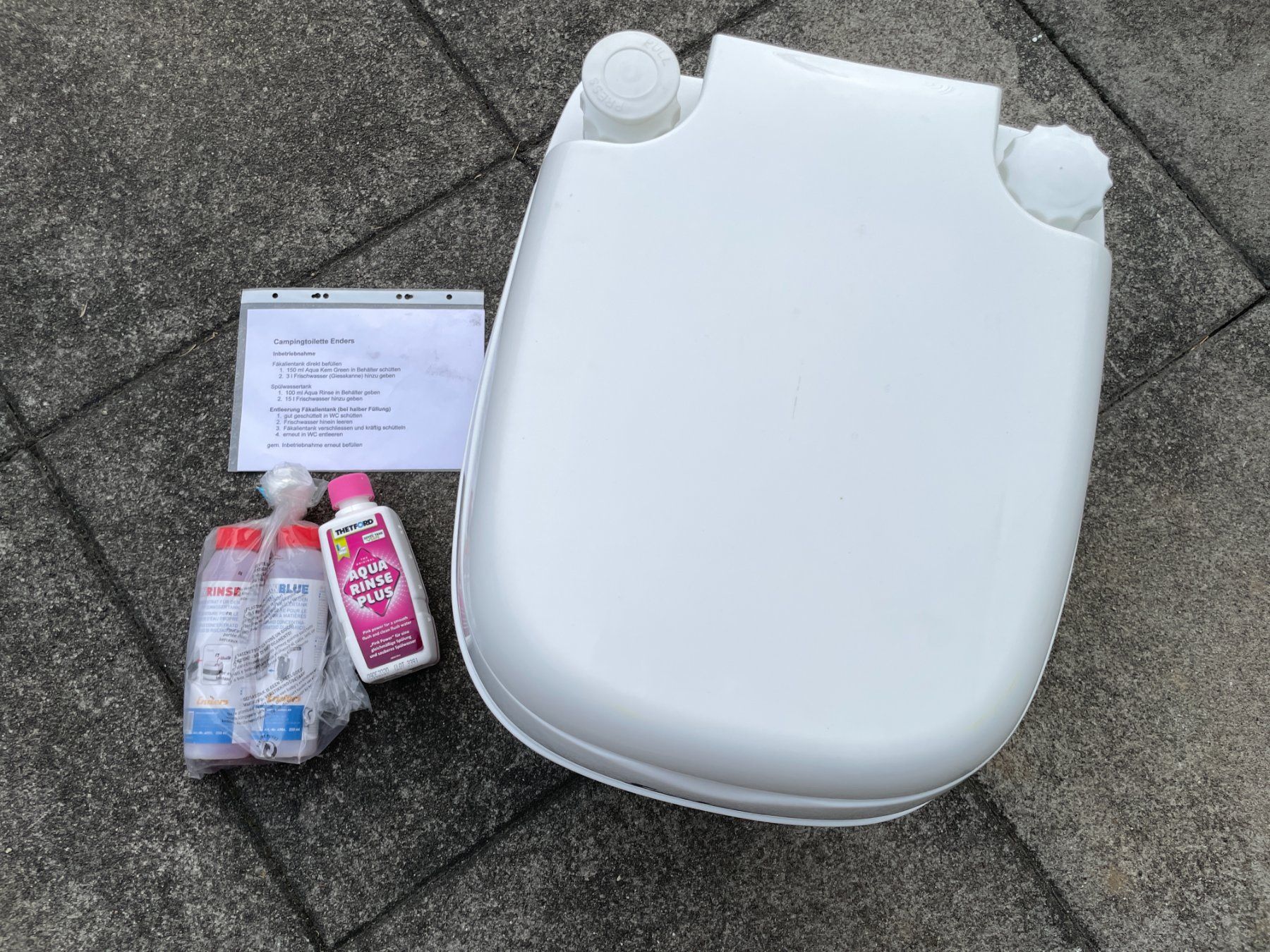 WC: Camping-WC Enders – D'occasion à Madiswil par Stratosteve 4