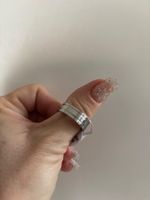 Fingerring Grösse 20 Neu, Stainless steel