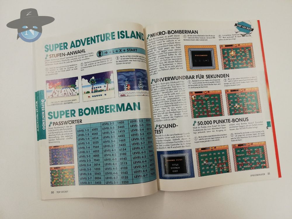 Nintendo Giochi: Top Secret - der offizielle Spieleberater NES / SNES / GB – Usato da St. Gallen venduto da zorro_dc 3
