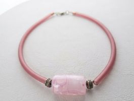 Elegante Damen Halskette/Choker 41 cm  (Handarbeit)