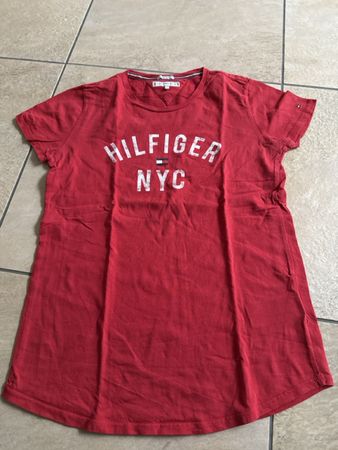 Rotes Tommmy Hilfiger NYC T-Shirt, Top Zustand, Sommer!