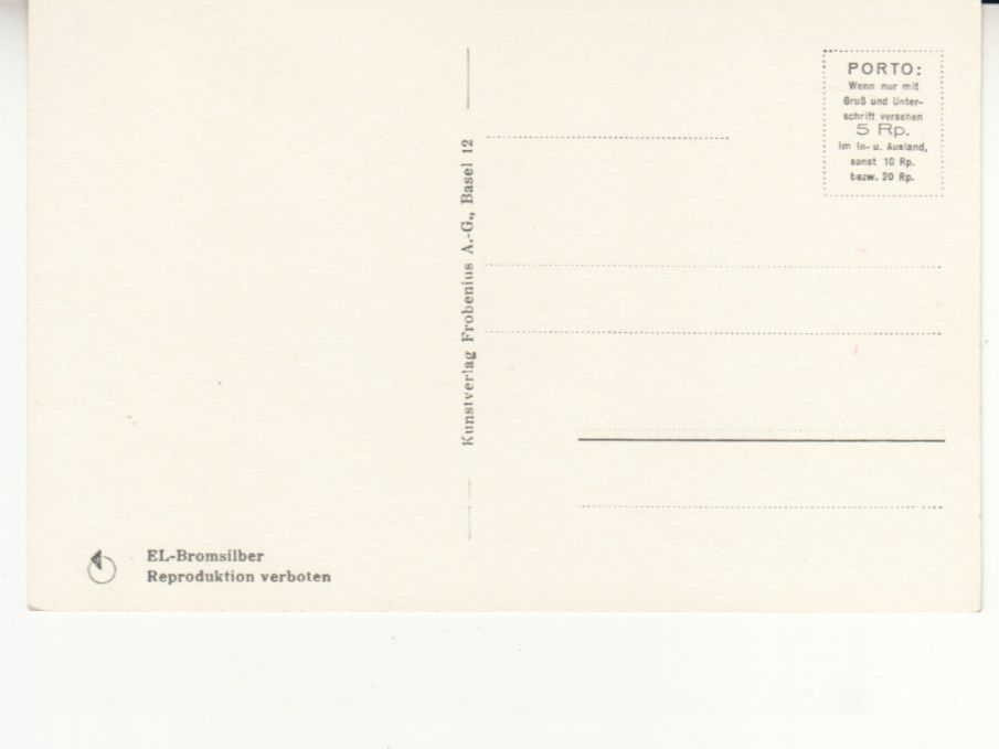 Cartoline postali: Rheinfelden ca. 1940 – Usato da Bürglen TG venduto da StampGraf 1