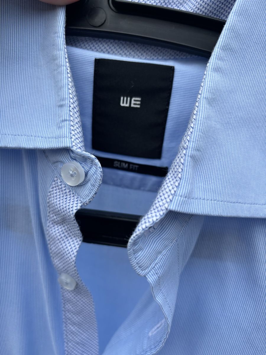 We Camicie: Hellblaues Hemd von WE slim fit – Usato da Schwerzenbach venduto da herzankerkreuz 2