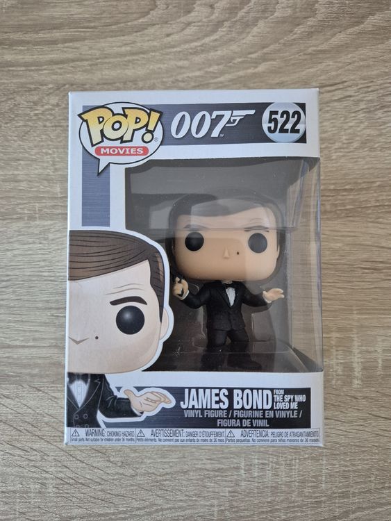 Funko Pop James Bond 522 - The Spy Who Loved Me💥💥 (Neuf avec emballage ...