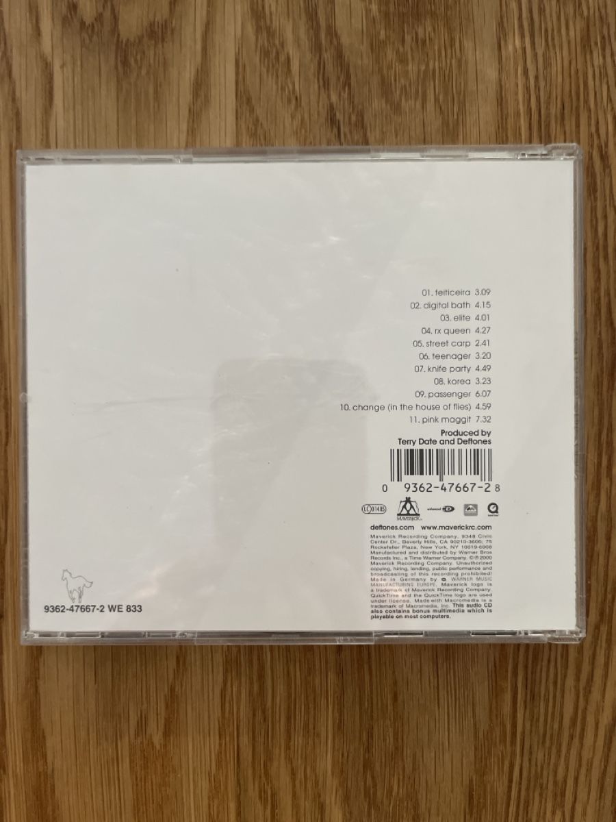 CD: Deftones - White Pony – Usato da Sursee venduto da abcdxyz 1