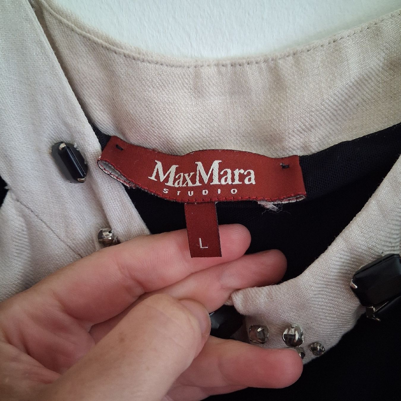 Max Mara Kleider: Max Mara Studio Black Dress Size L – Gebraucht aus Wil SG von tre_g2l7 7