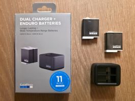 Action Cam Zubehör / GoPro Dual Battery Charger + Enduro