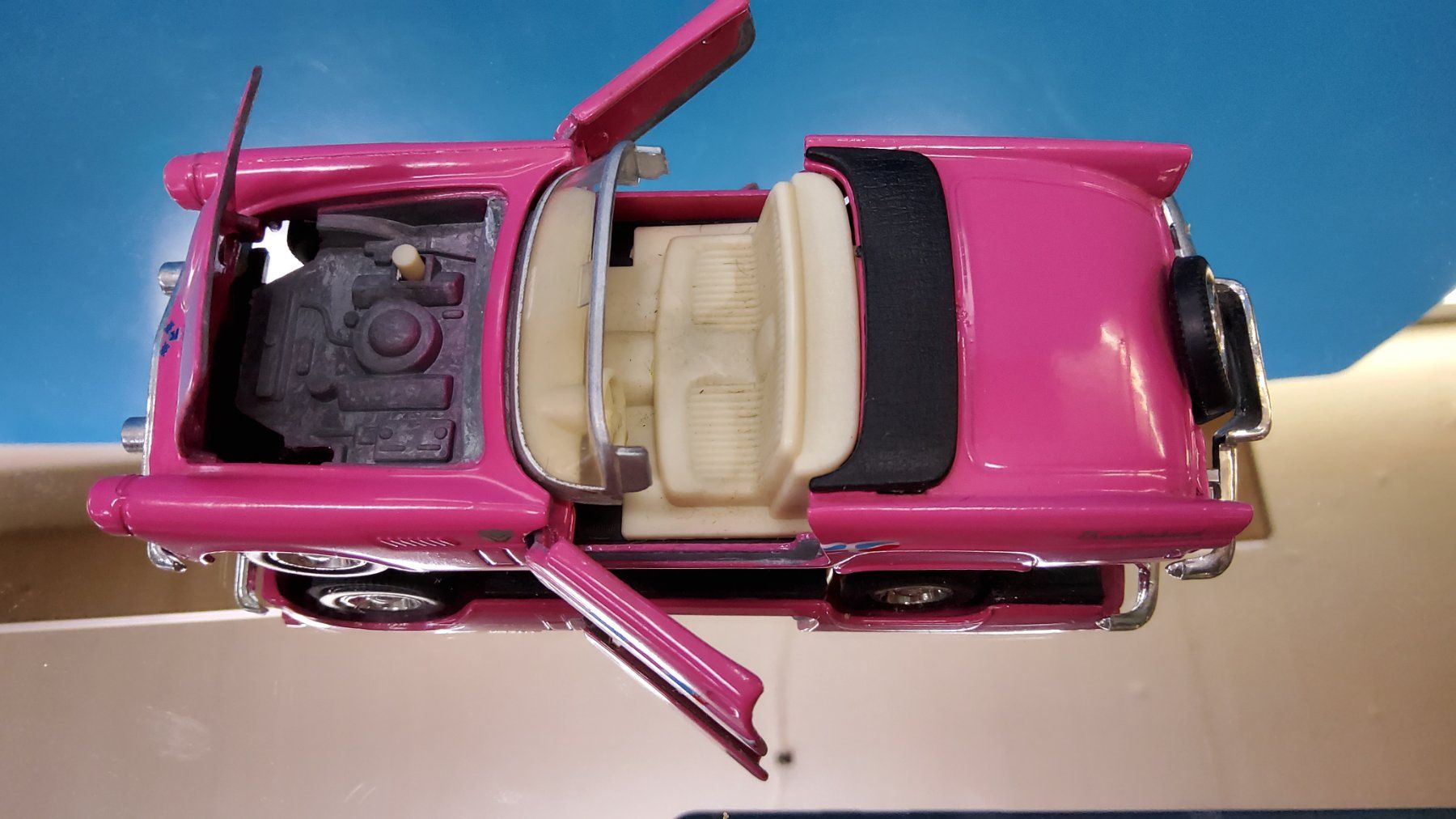 Ford Modellini d'auto: Modellauto "FORD THUNDERBIRD CABRIO" 1:37 Welly – Usato da Grüningen venduto da VENOM59 3