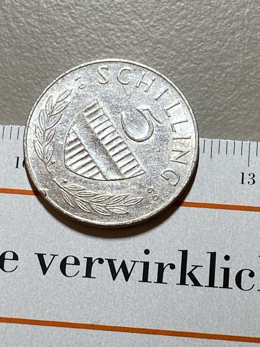 Tutti le monete: Autriche - 5 Shilling - 1960 - AG  – Usato da Payerne venduto da Mike1682 3