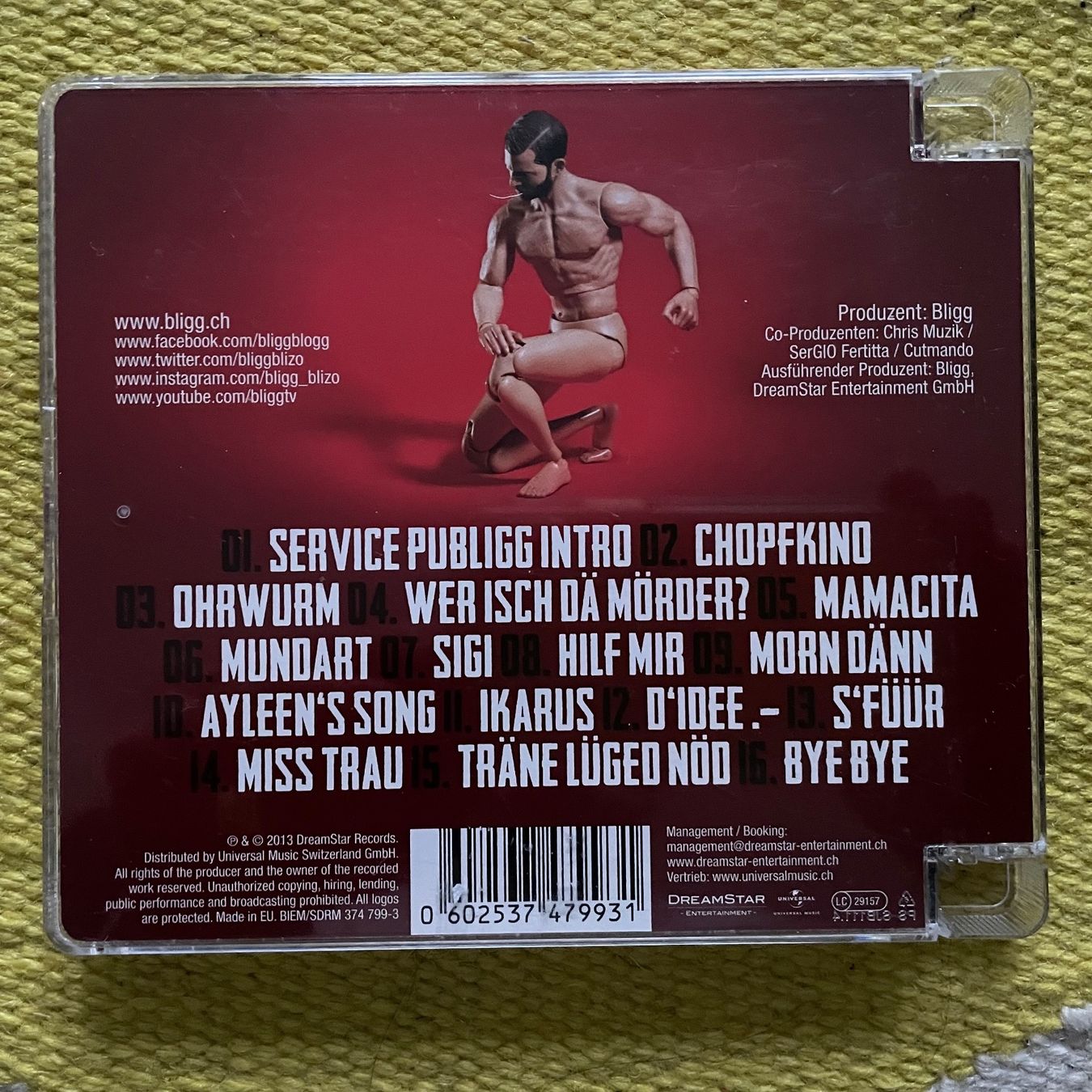 CD: BLIGG-(NEU) SERVICE PUBLIGG – Nuovo e nell'imballaggio originale da Rorschacherberg venduto da CD-Roli 1
