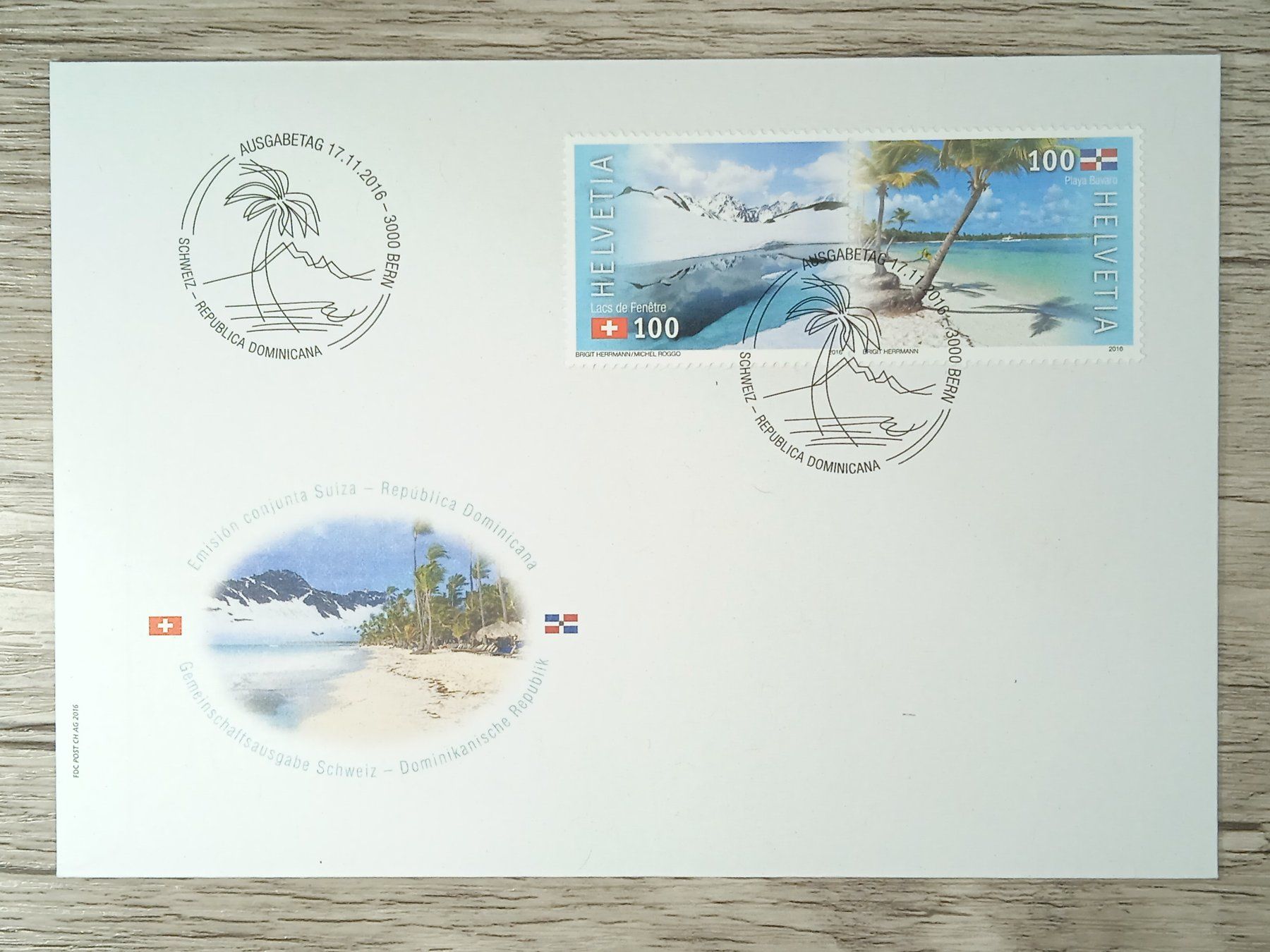 Tutti i francobolli: TR12 Enveloppe + Timbre Suisse 2016 – Usato da Cousset venduto da Patrick_Collections