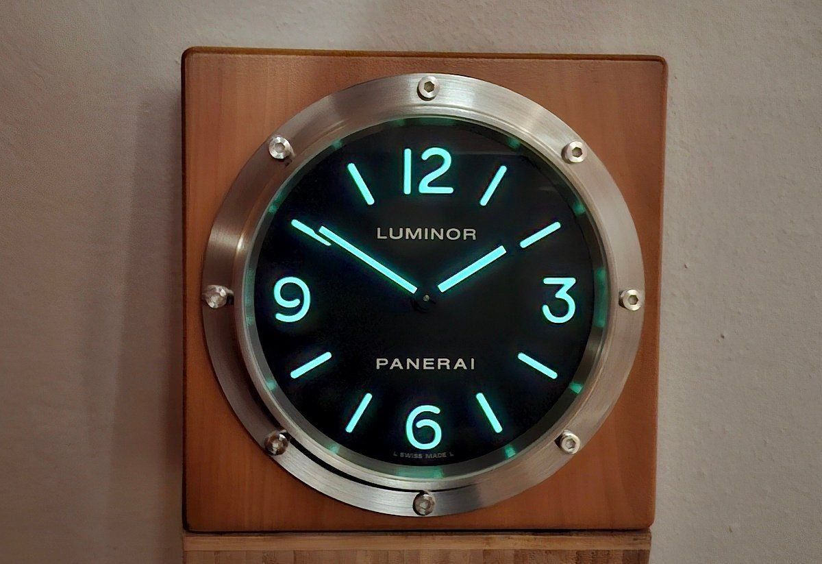 Panerai Orologi: Panerai Tischuhr – Nuovo e nell'imballaggio originale da Thalwil venduto da malexx 6