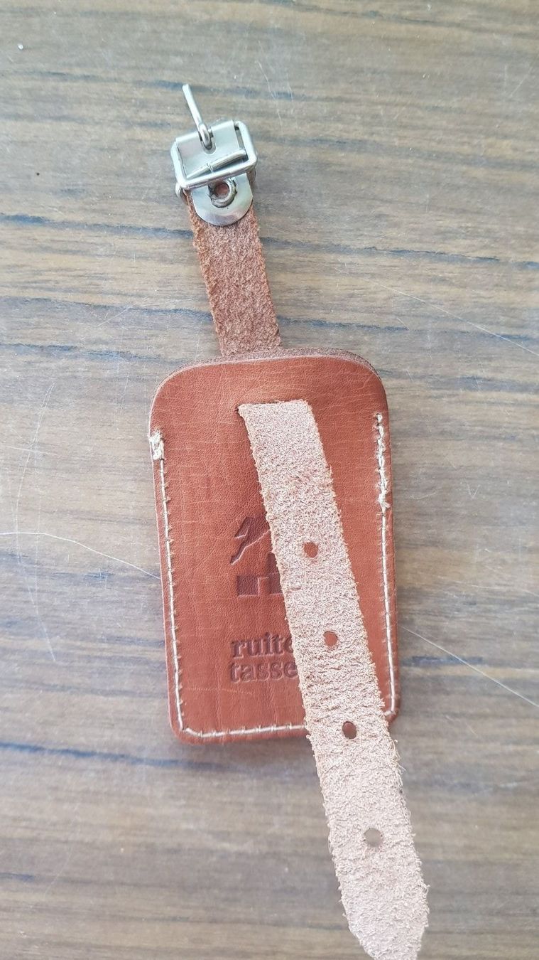 Valigie: Kofferetikett Vintage Leder – Nuovo (secondo la descrizione) da Mörschwil venduto da wunderkiste44 3