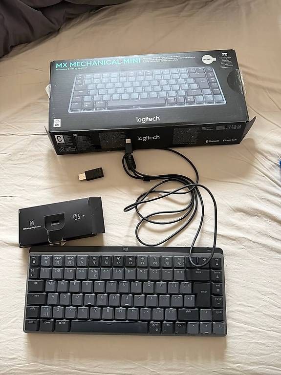 Logitech Tastiere: MX Mechanical Mini English Int - MX Brown – Usato da Zürich venduto da dalerober 1
