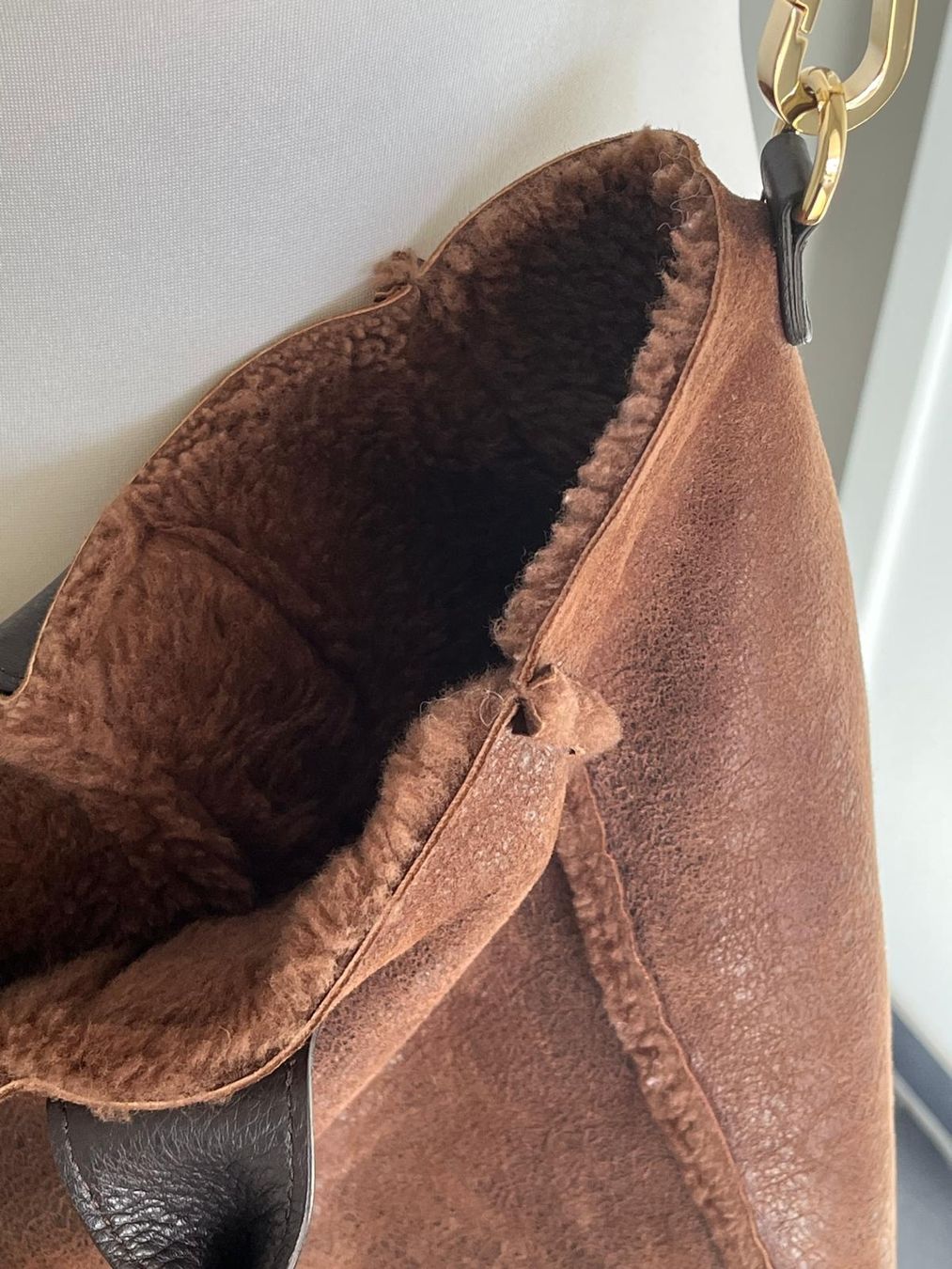 Taschen für Damen: abro shopper cognacfarben leder – Gebraucht aus Romanshorn von Sophielang 6