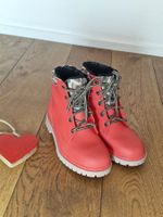 Stiefel koralle gefüttert Leopardmuster Gr 39 guter Zustand