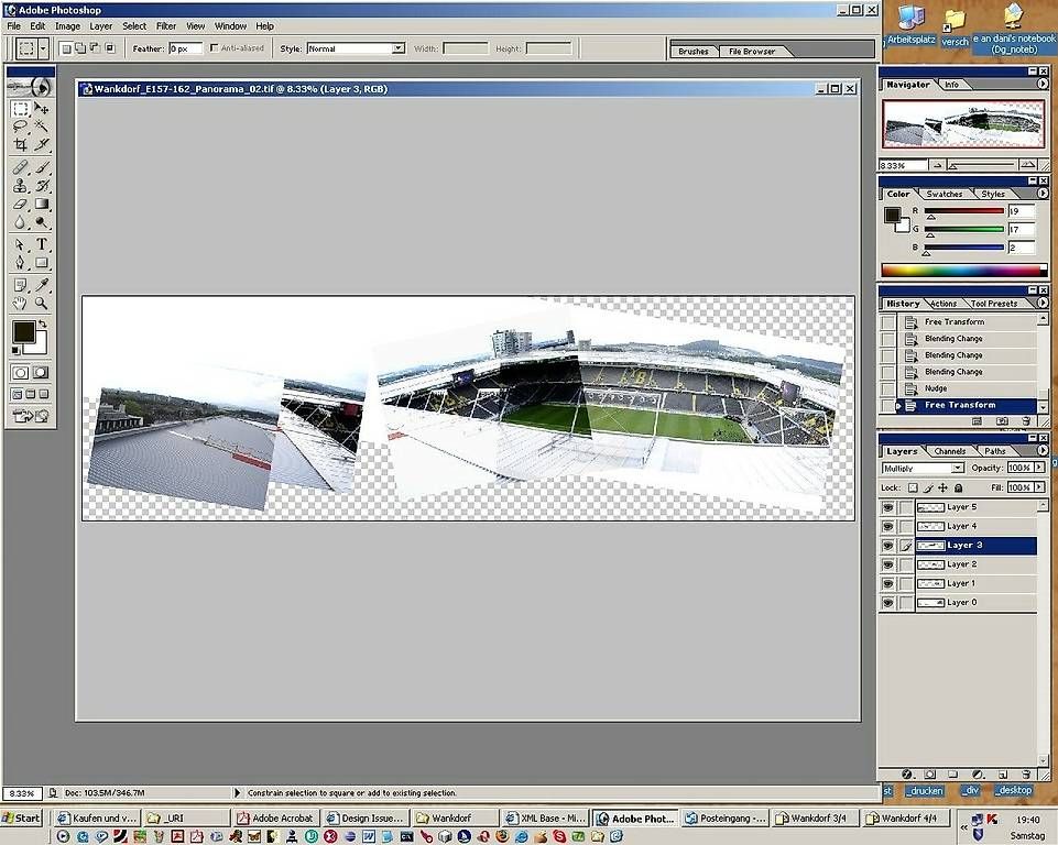 Foto & Immagini: Wankdorf Stadion Panorama Bild – Nuovo (secondo la descrizione) da Bern venduto da Dane3 1
