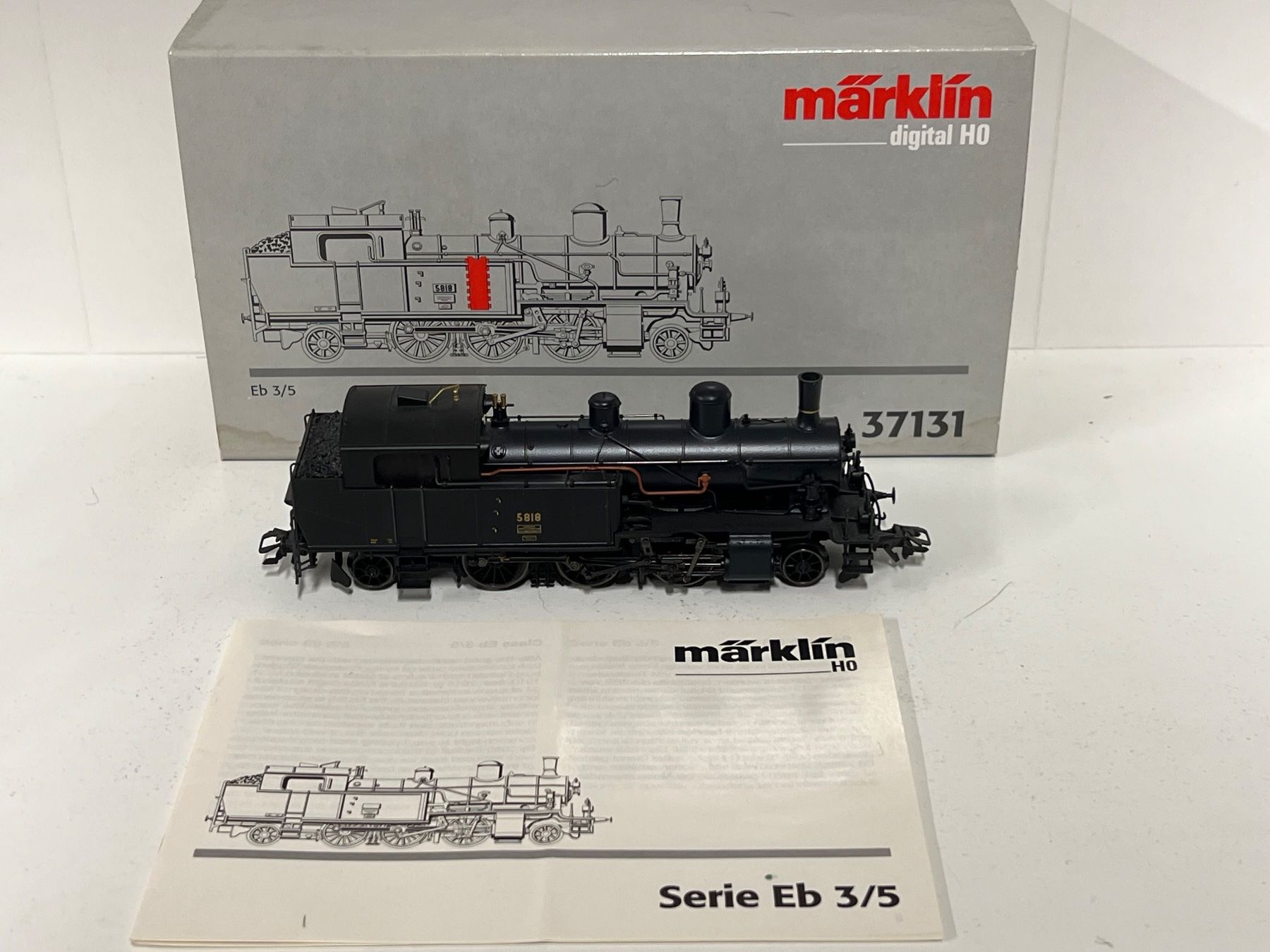 Märklin Modelleisenbahnen: Märklin 37131 Eb 3/5 SBB  Digital H0 AC – Neu (gemäss Beschreibung) aus Neuenhof von ludovicco