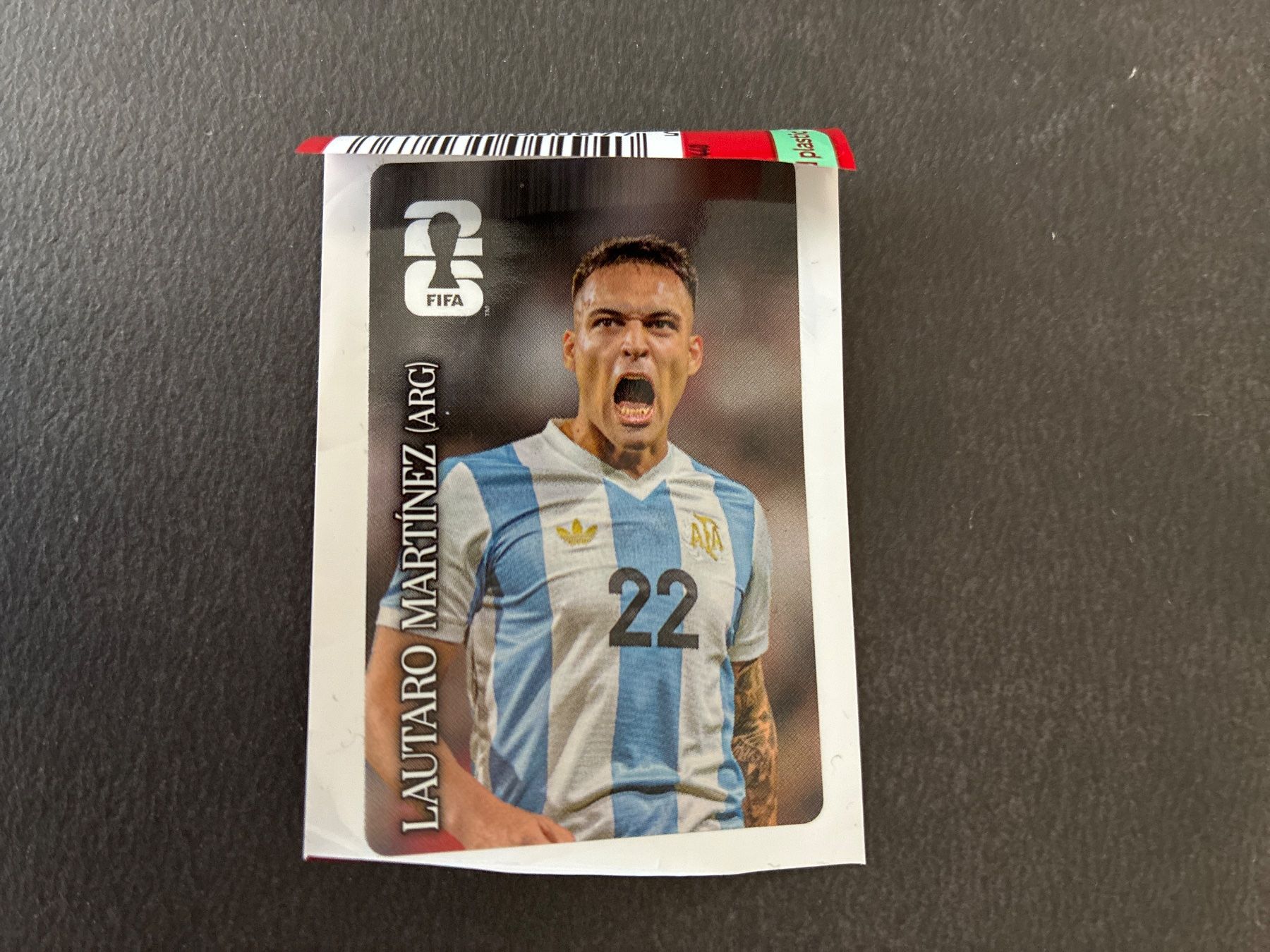 Panini Carte collezionabili: Fussball Sticker LAUTARO MARTINEZ (ARG) FIFA – Nuovo e nell'imballaggio originale da Basel venduto da yac_h5js