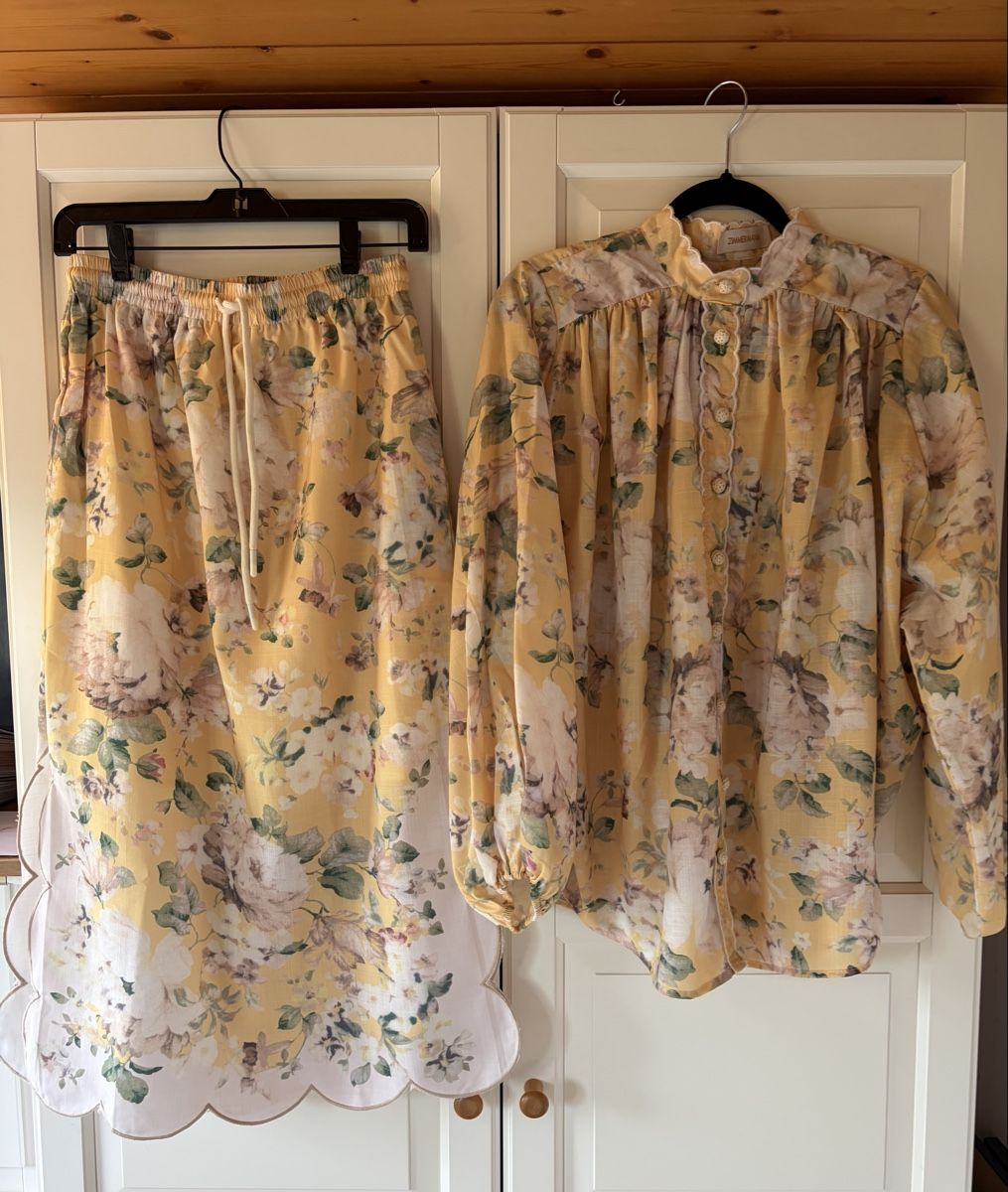 Vestiti: Floral Summer Blouse & Skirt – Nuovo (secondo la descrizione) da St.Josefen venduto da lop_lh8d 1