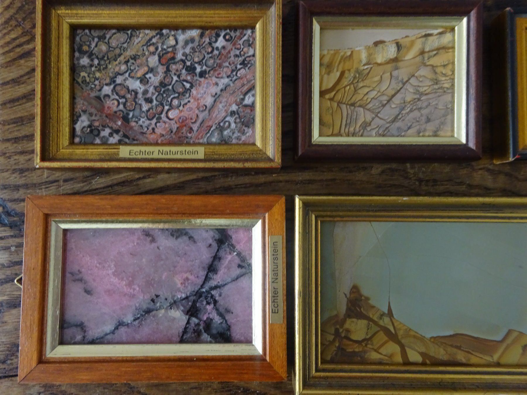 Minerali & Pietre curative: 8x gefasste Mineralien – Usato da Esslingen venduto da eintagammeer 1