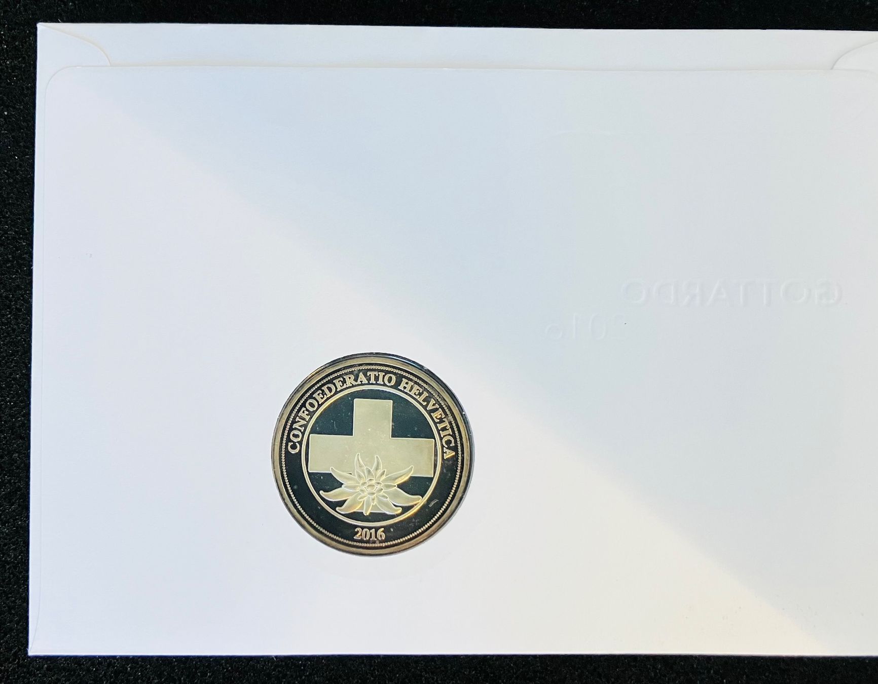 Medaglie: Numisbrief Gottardo 2016 versilberte Medaille – Usato da Merenschwand venduto da Garfield2026 3