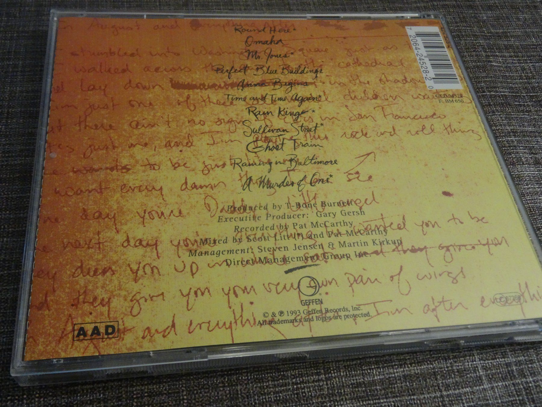 CDs: Counting Crows - August And Everything After - CD – Gebraucht aus Olten von Disc-Ausverkauf 1