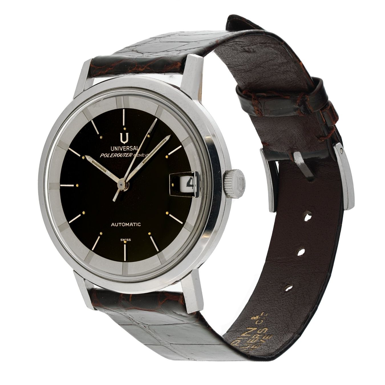 Universal Genève Orologi: Universal Geneve Polerouter Geneve, Ref. 204604-9, Cal.218-2 – Usato da Vésenaz venduto da Grailium 2