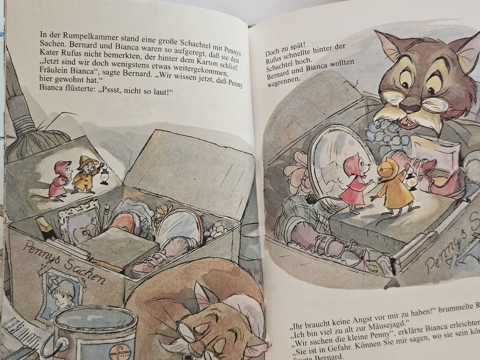 Fumetti: Walt Disney: Bernard und Bianca - 1994 Horizont – Usato da Oberdorf BL venduto da BaldenEagle 2